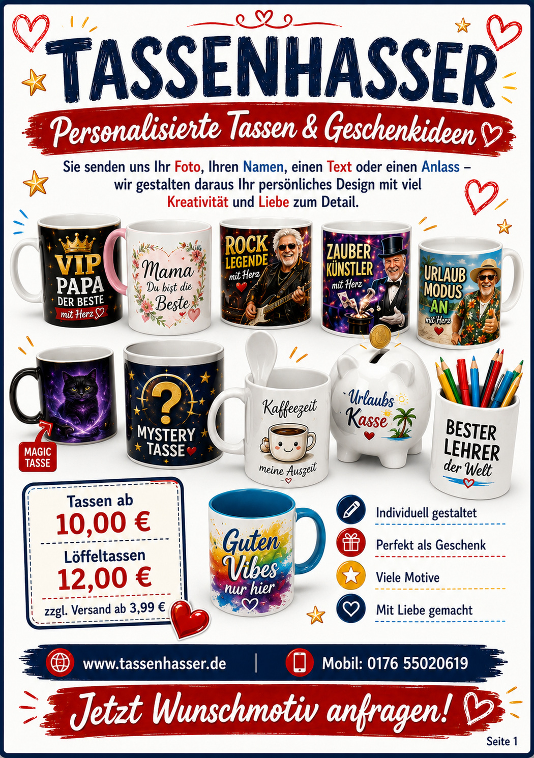 Tassenhasser A5 Blätterflyer Seite 18