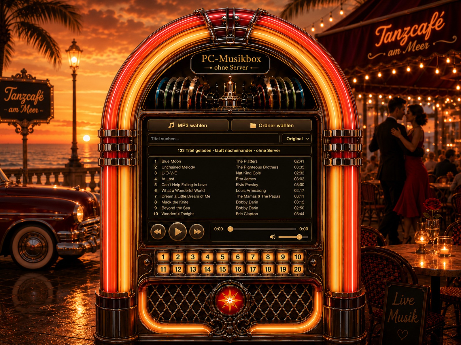 Tanzcafé am Meer PC-Musikbox