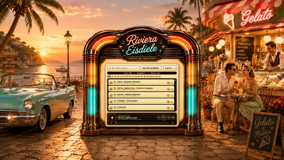 Riviera Eisdiele Musikbox